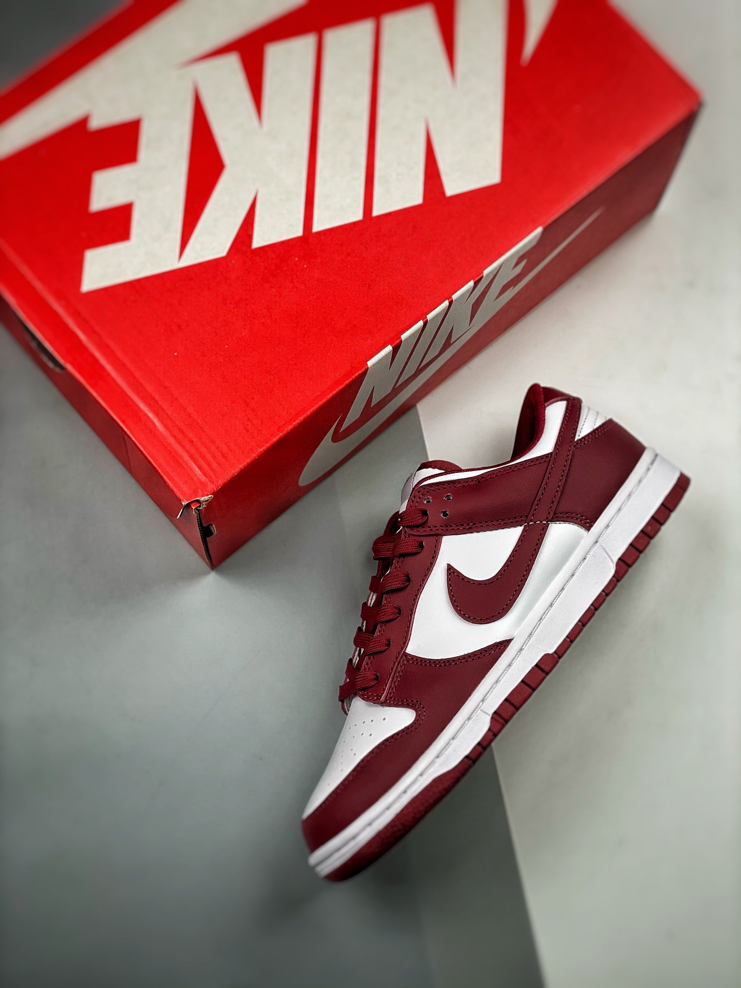 nike dunk team red