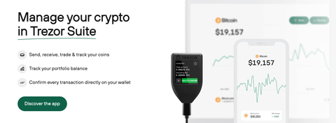 Trezor Model T Hardware Wallet