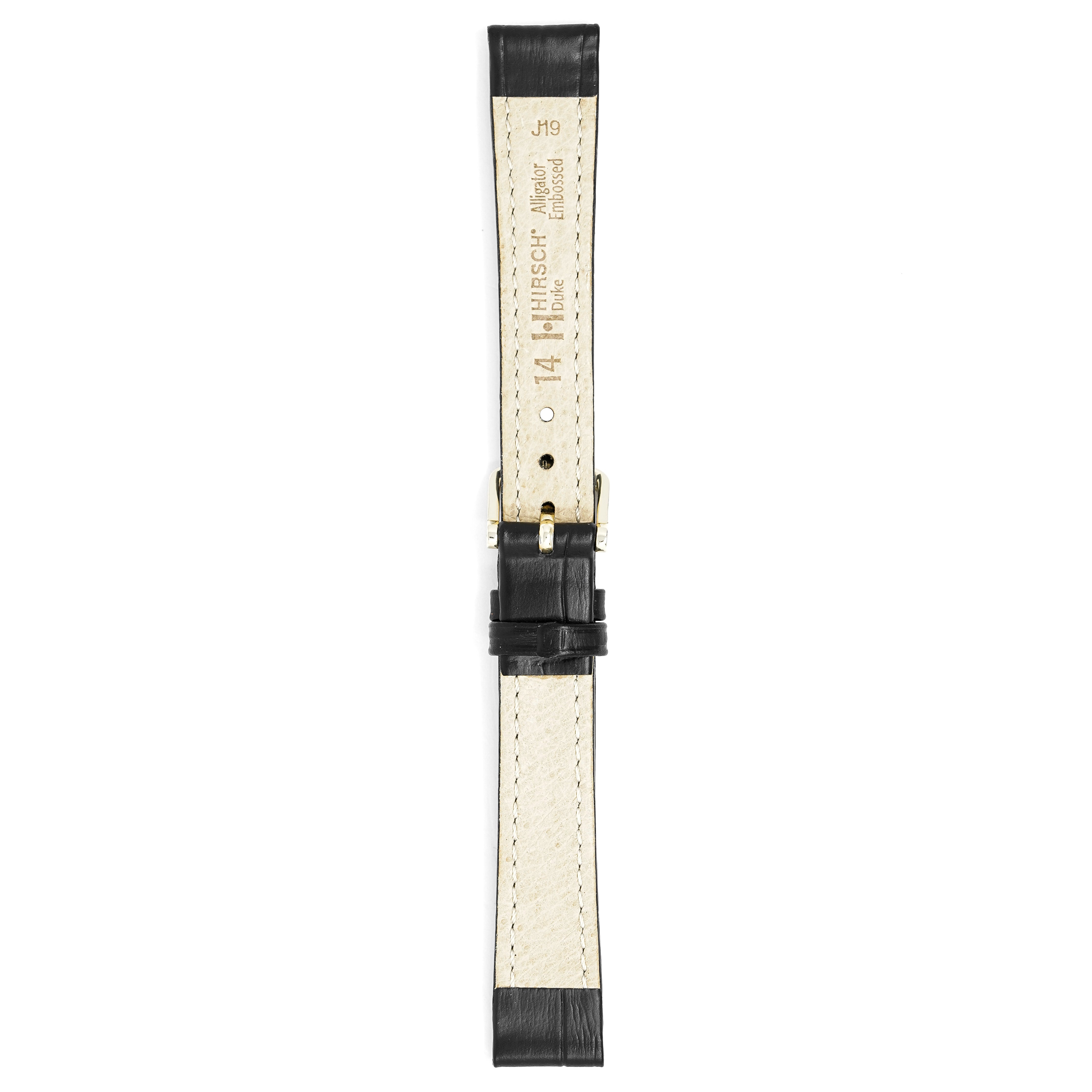 Genuine Crocodile Watch Strap, Hirsch