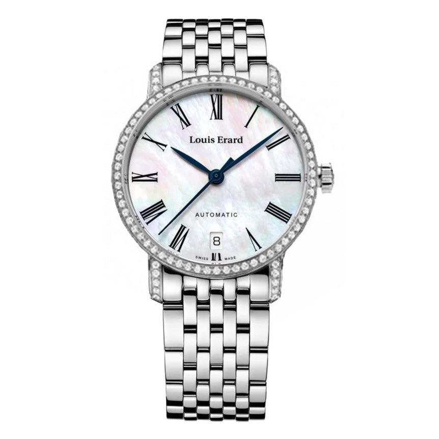 Louis Erard Watch Men's Automatic Heritage Diamond 69101SE01.BMA19 – Watches  & Crystals