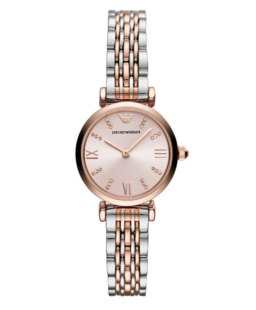 Versace Ladies Watch Greca Logo Two-Tone Silver VEVH00620 – Watches &  Crystals