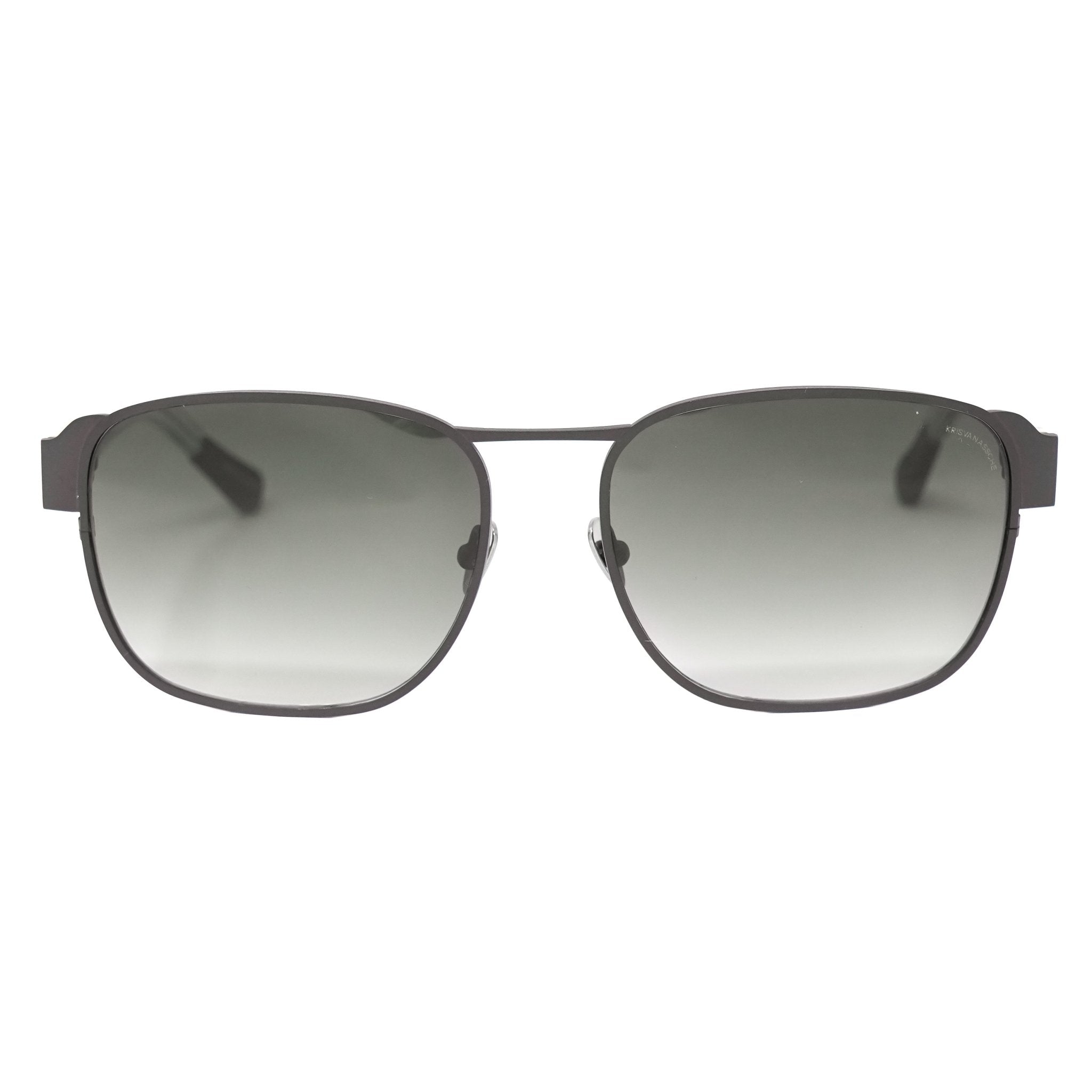 Kris Van Assche Sunglasses D-Frame Brown And Blue