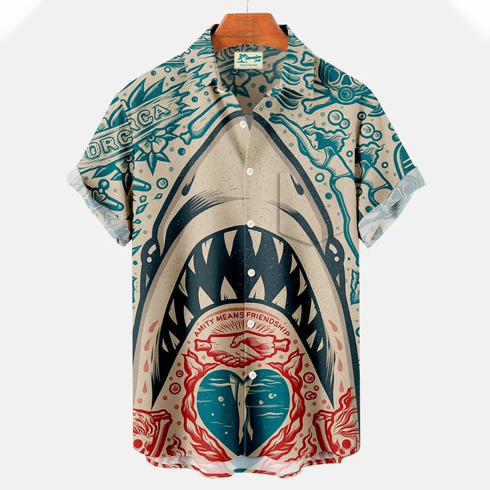 Jaws-Dropping Beach Shirt - Riverly Pine product image