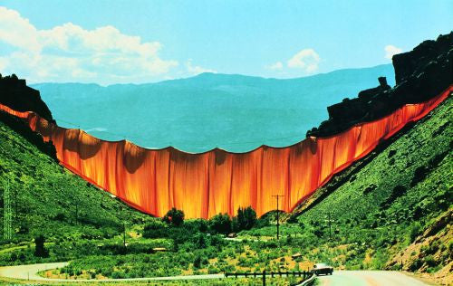 Valley Curtain (Photo, 1972) – Nurture Nature Foundation