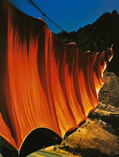 Valley Curtain (Photo, 1972) – Nurture Nature Foundation