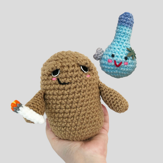 PATTERN: Crochet Emotional Support Potato – fatladycrochet