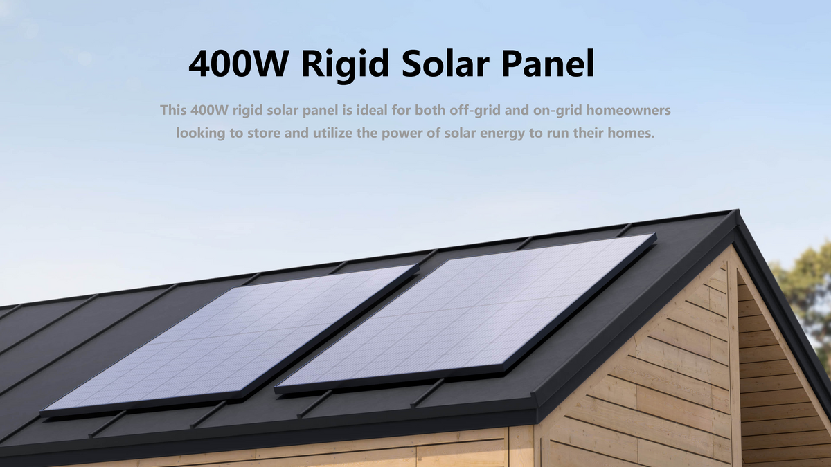 EcoFlow 400W Rigid Solar Panel