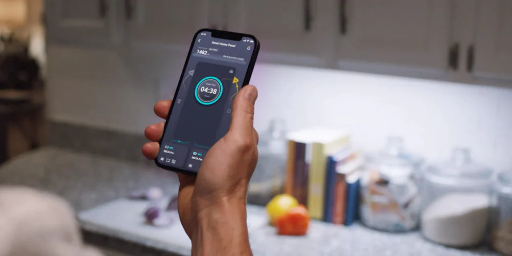 EcoFlow DELTA Max Portable Power Station Phone Monitoring App