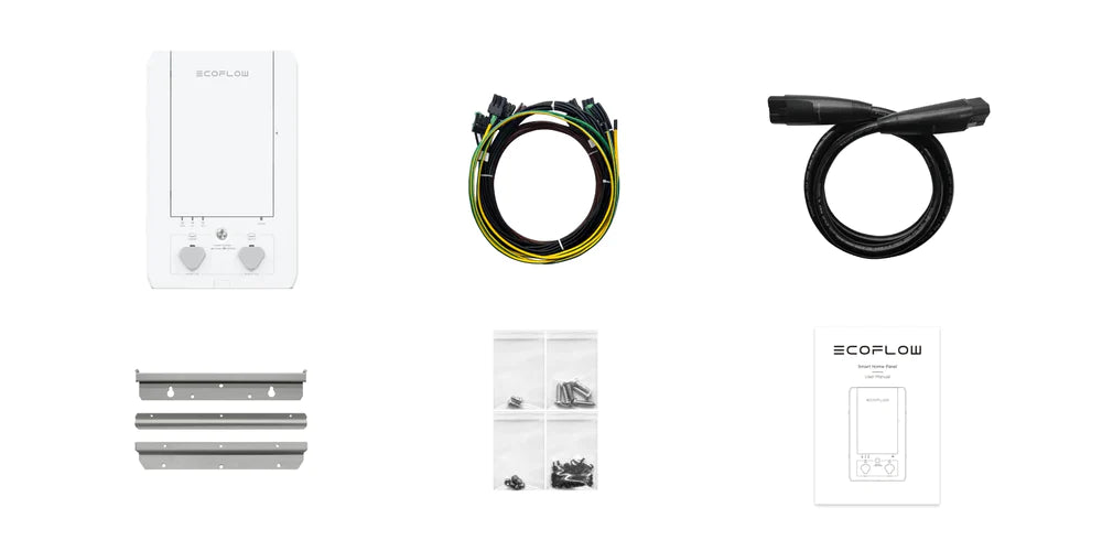 Ecoflow Smart Home Panel Shipping Box Contents