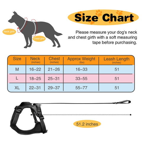 2023 New Dog Harness with Retractable Dog Leash