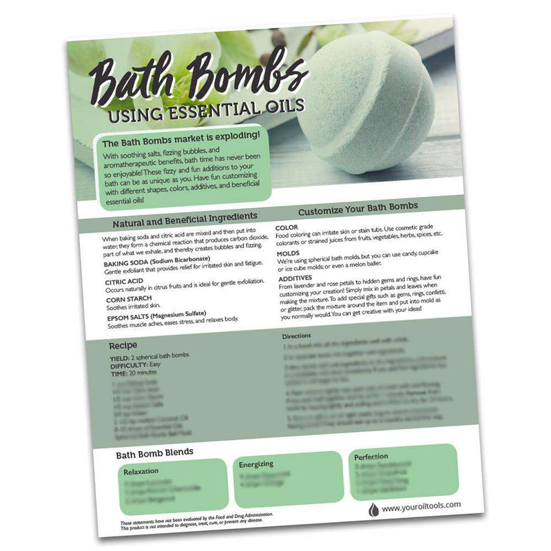 therapeutic bath bomb recipes