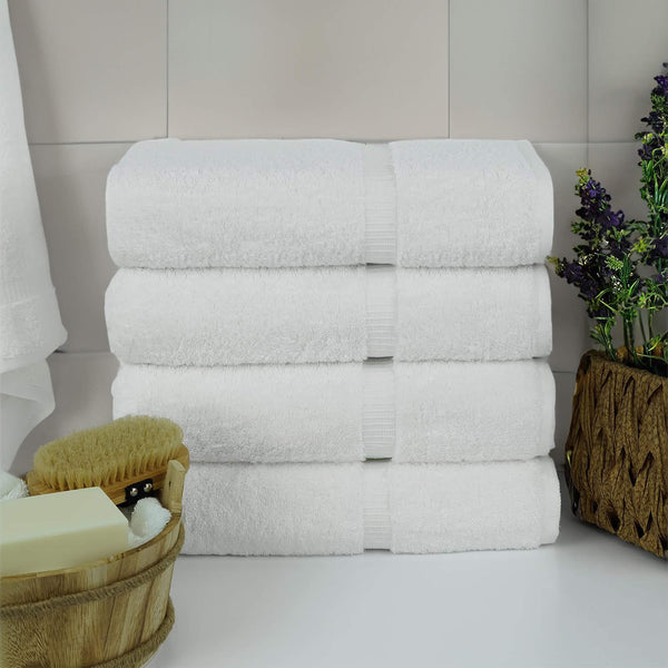  Pleasant Home Luxury Bath Towels Set 27”x54”, Bathroom Towels, 100% Cotton, 600 GSM, Towels for Bathroom, Soft & Absorbent Towels, Large Hotel Quality Bath Towel Set
