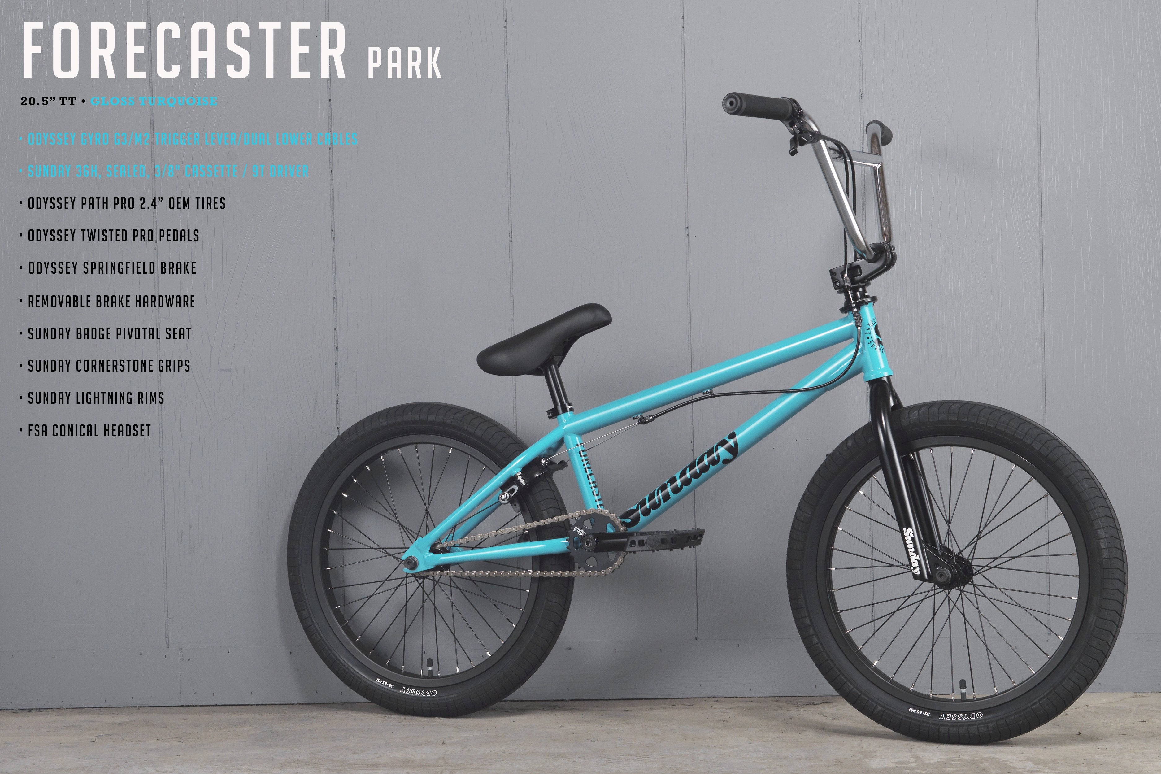 2021 Forecaster Park (Gloss Turquoise 