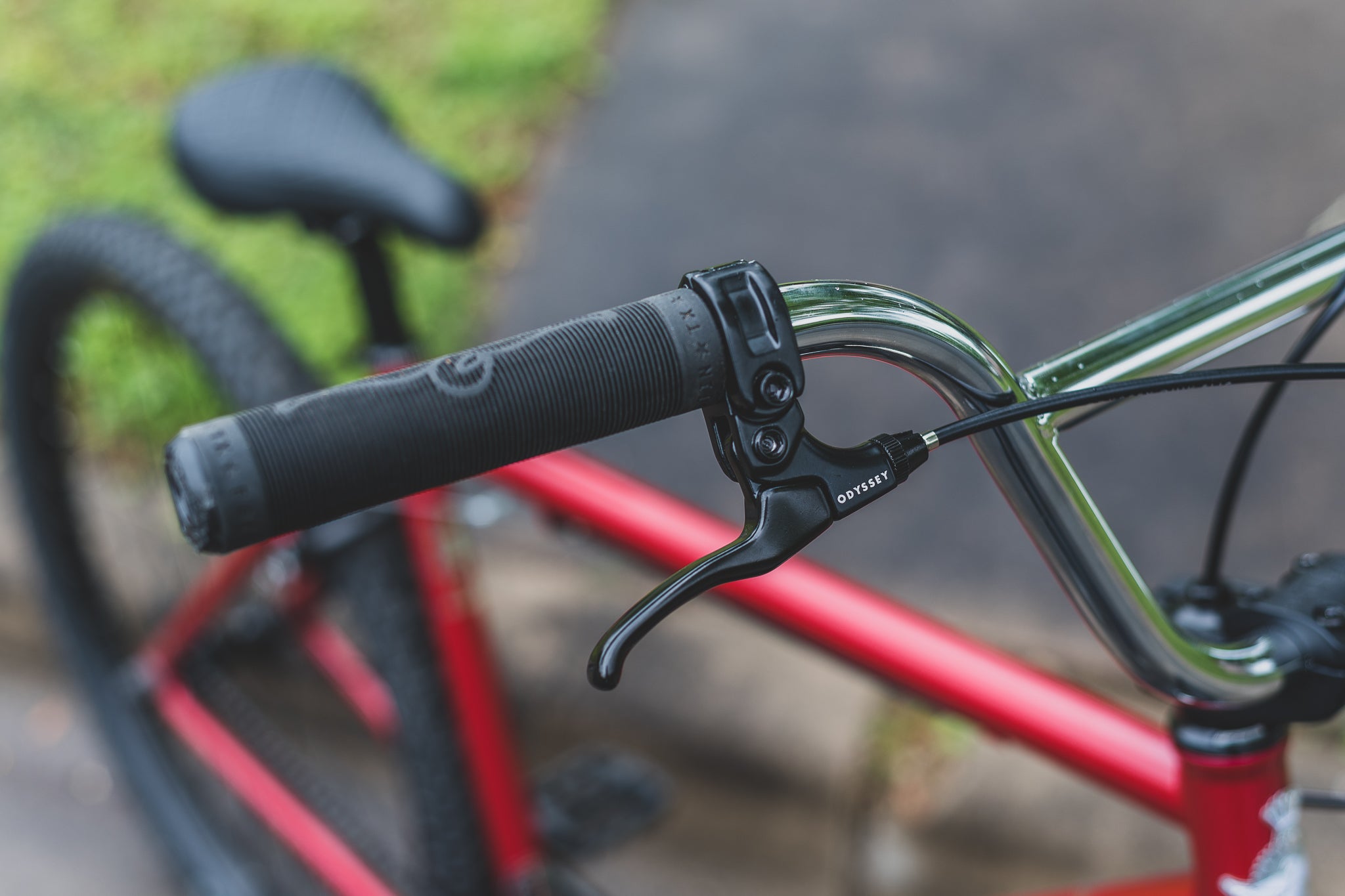 candy red bike