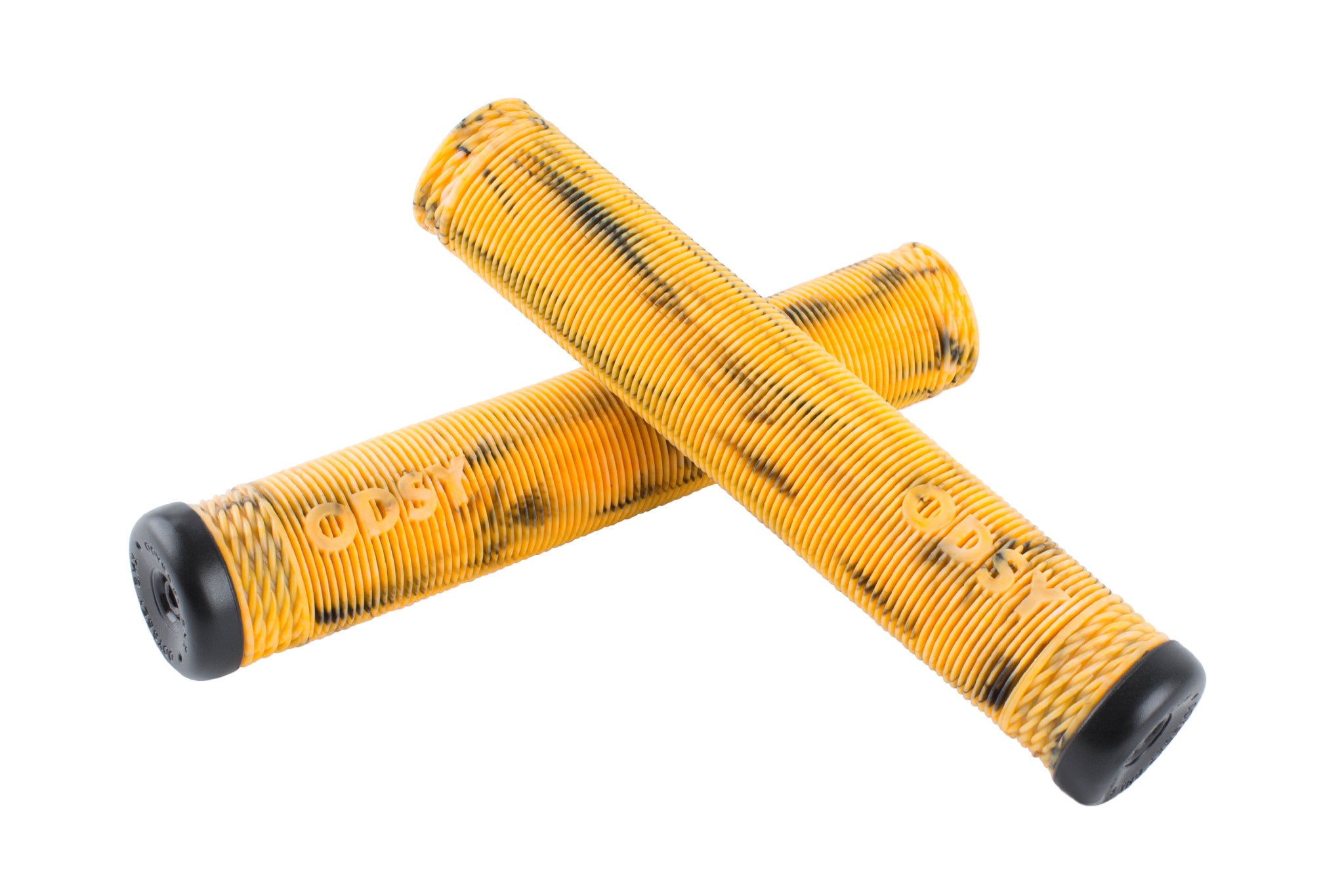 yellow bmx grips