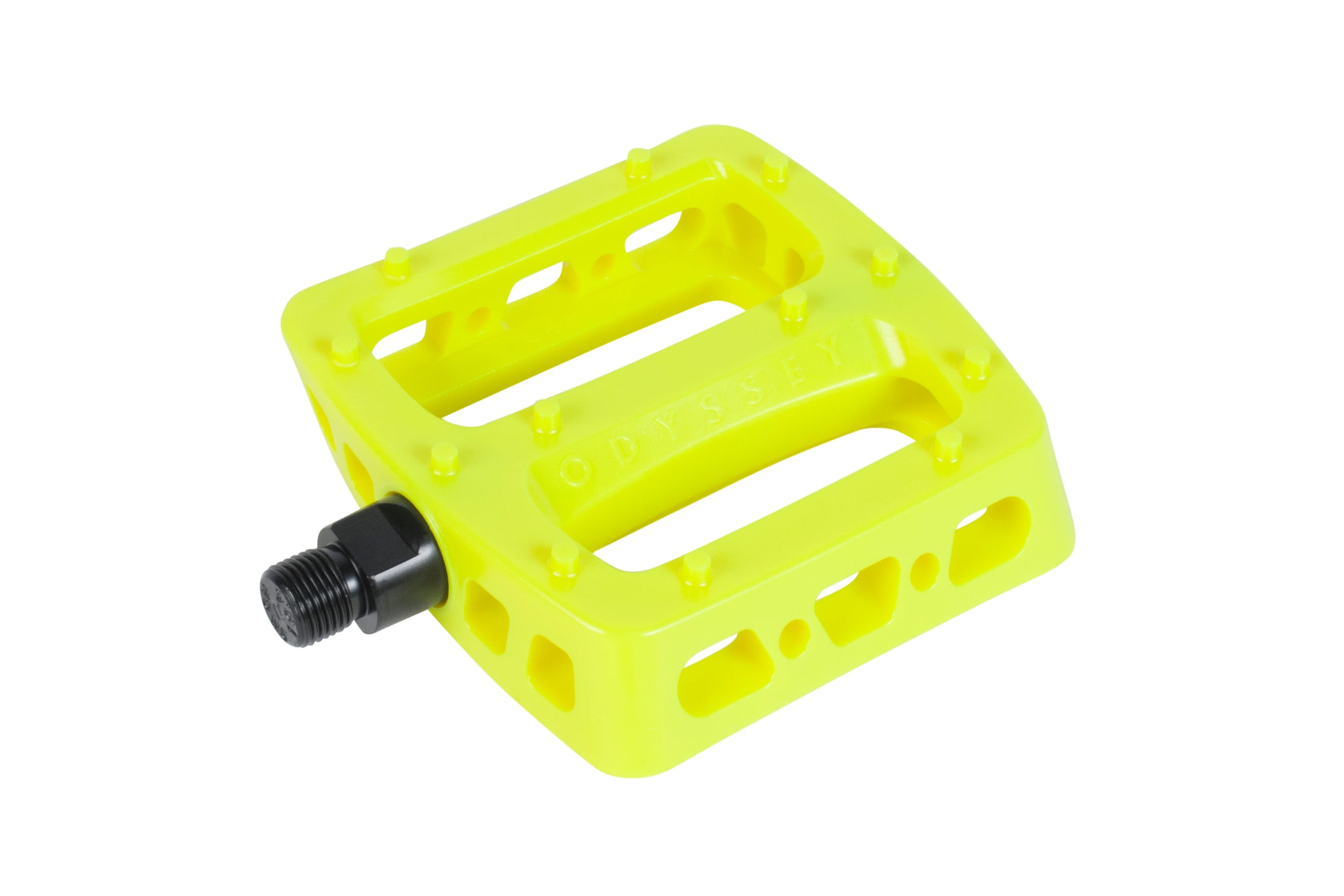 yellow bmx pedals