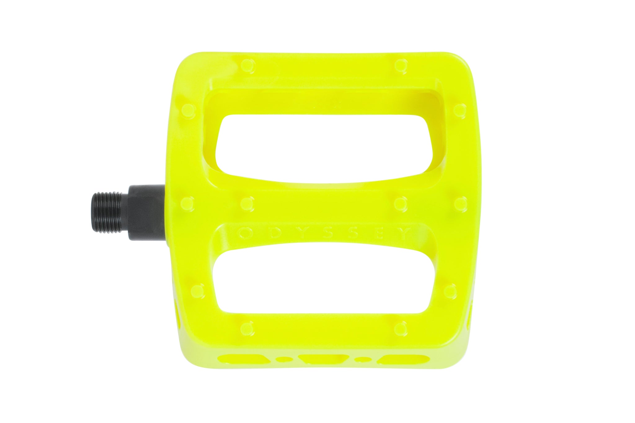 yellow bmx pedals