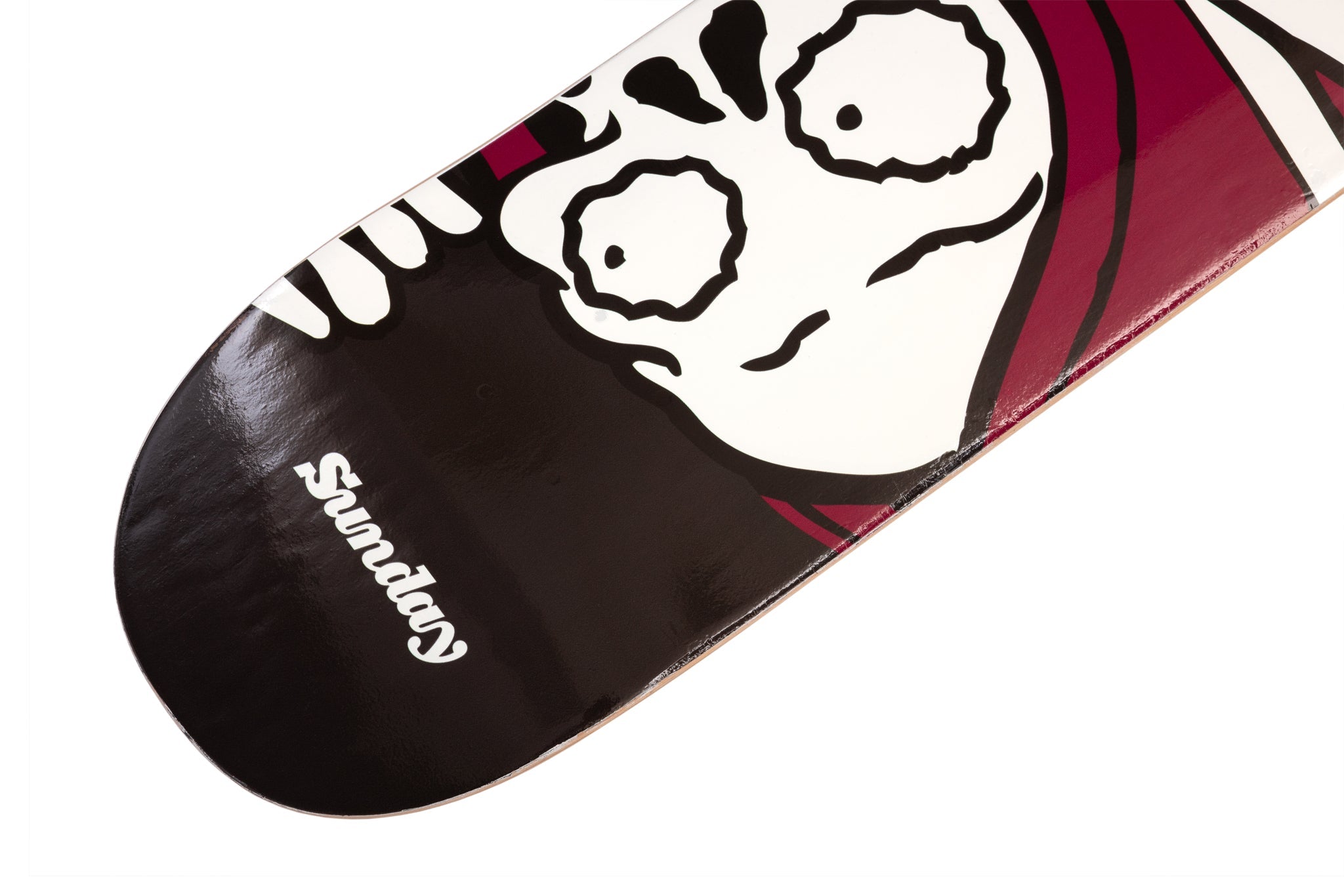 Creepy Sweeper 8.5" Skateboard Deck (Limited Edition BlackPurp | Bikes