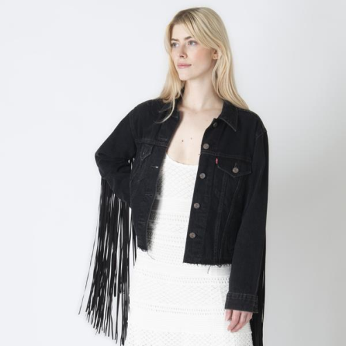 Levi's Fringe Denim Jacket – The Revente