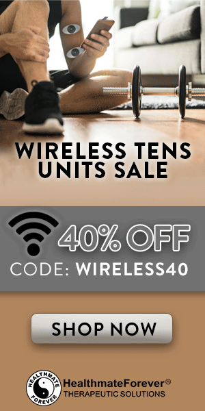 40% Off Wireless TENS Units with coupon code: WIRELESS40