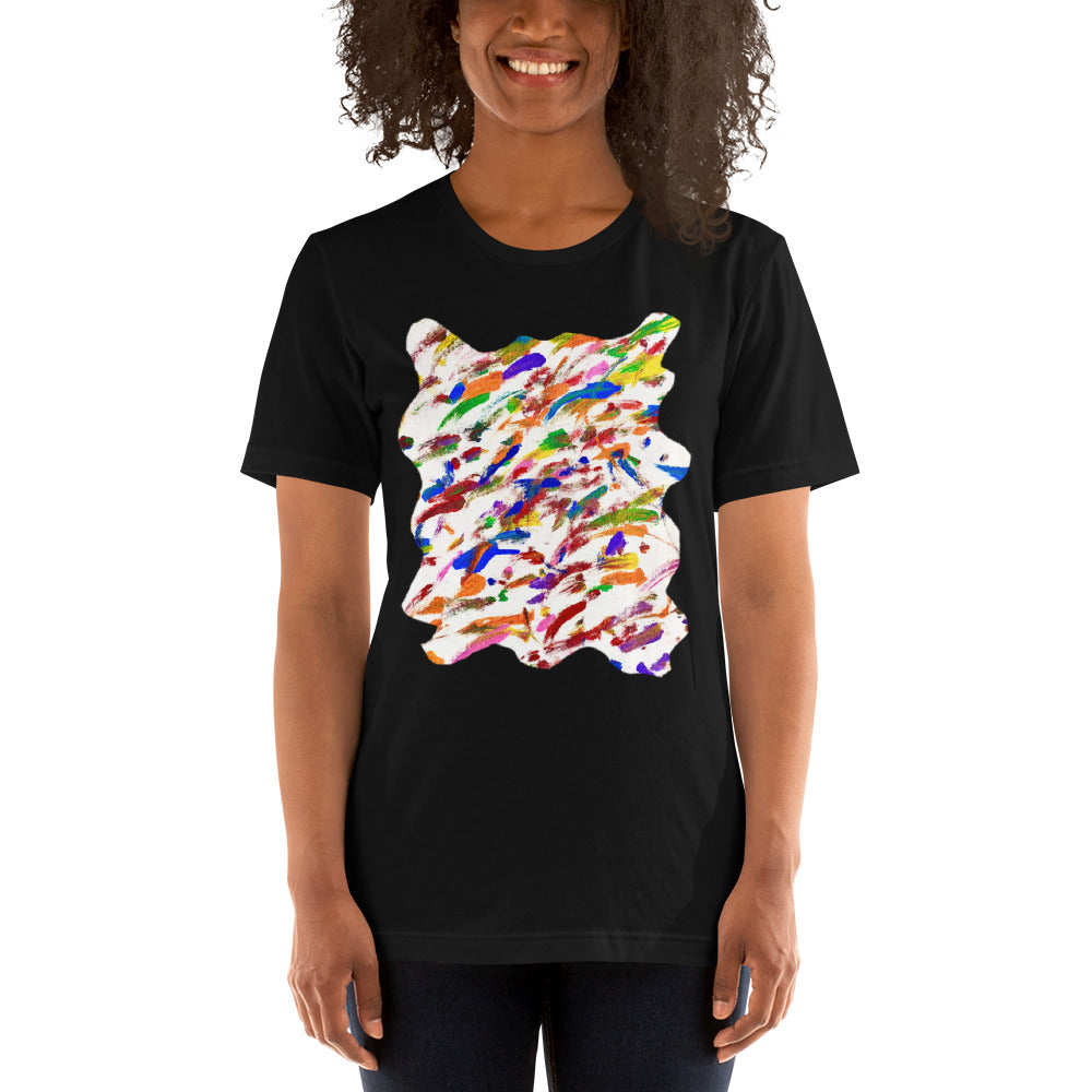 Bini's art on Short-Sleeve Unisex T-Shirt – Bini the Bunny's Online Art ...