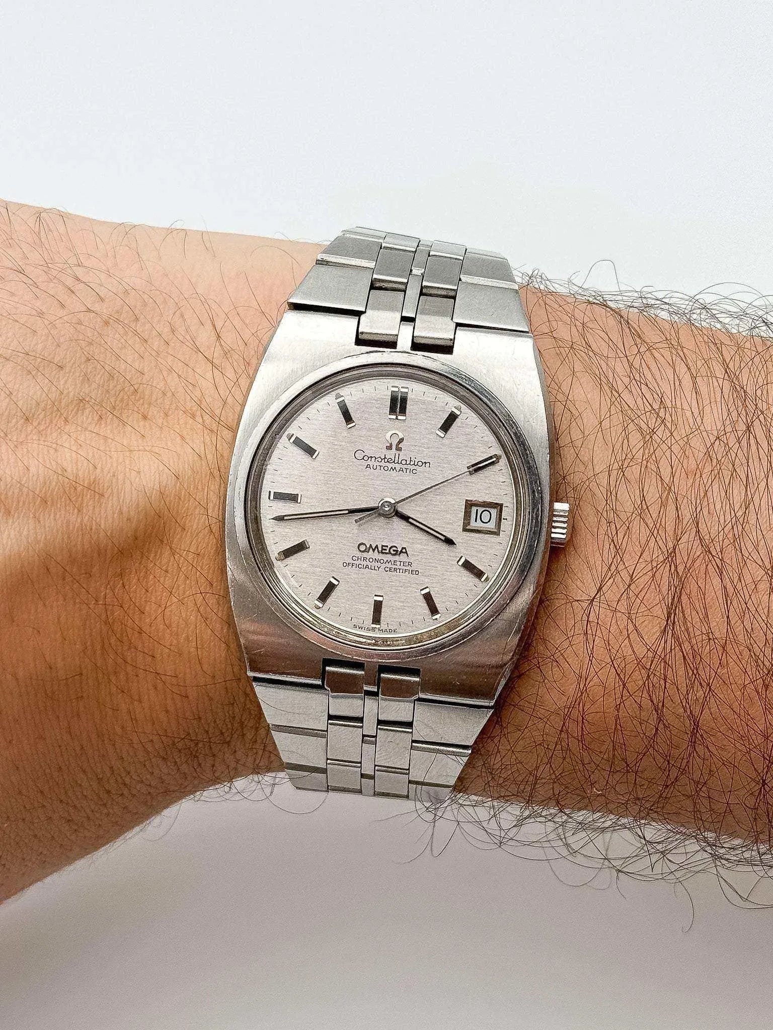 image of Omega - Constellation COSC Full Steel Oversize - 1970