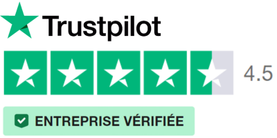 Consultez nos évaluations sur Trustpilot