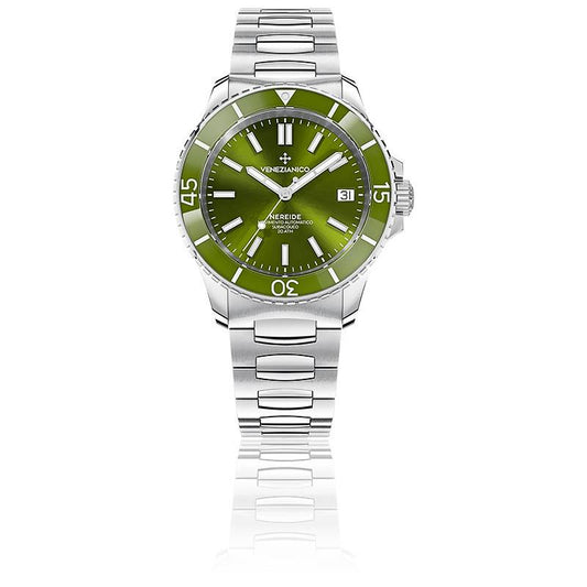 Montre Venezianico Nereide 39 Vert 3121501C image1