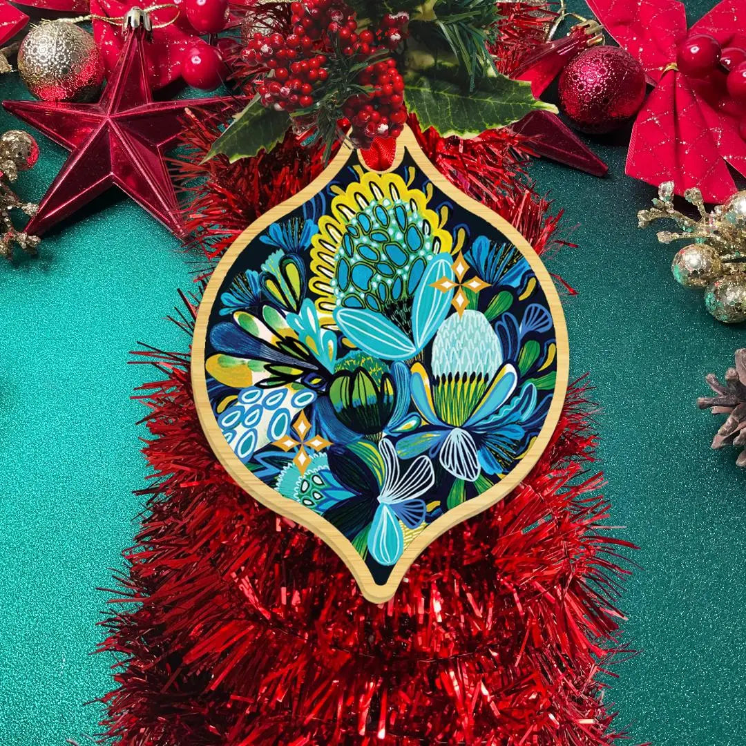 Azure Natives Christmas Bauble Kirsten Katz