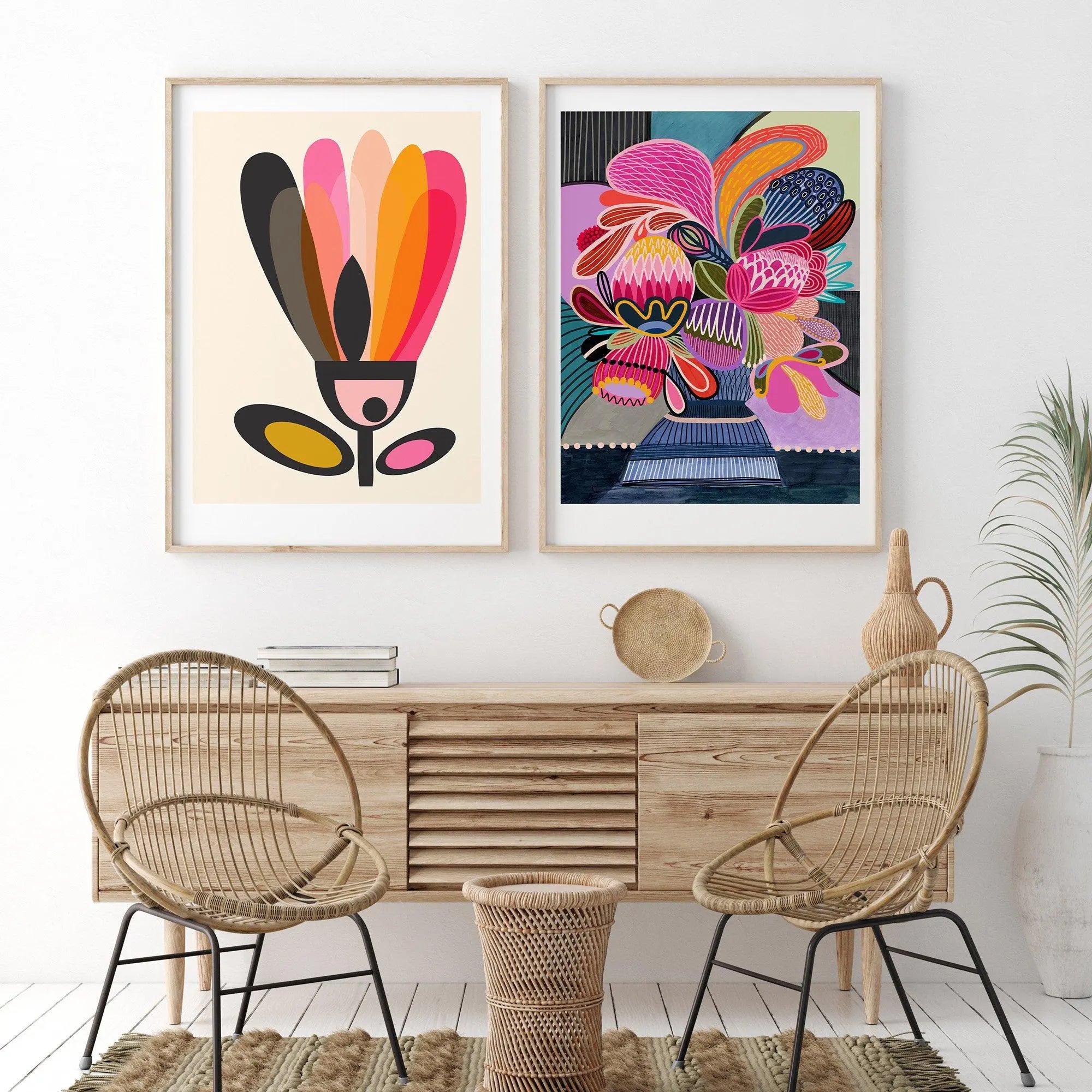 Colour Pop Modern Wall Art Prints Kirsten Katz