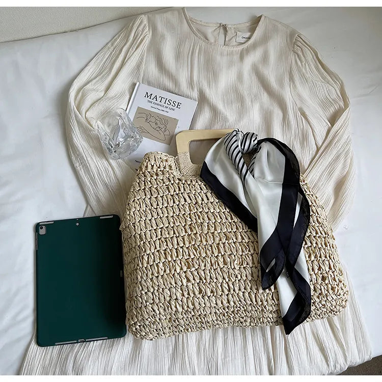 Straw Woven Handbag