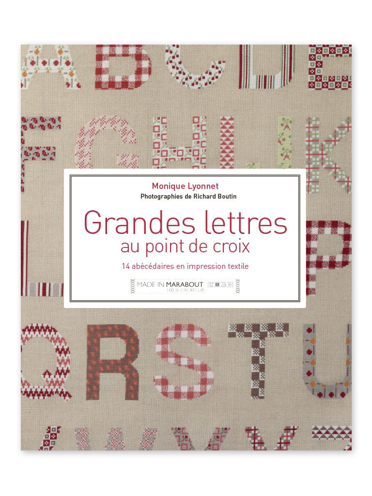 Livre Grandes Lettres Au Point De Croix La Croix La Maniere