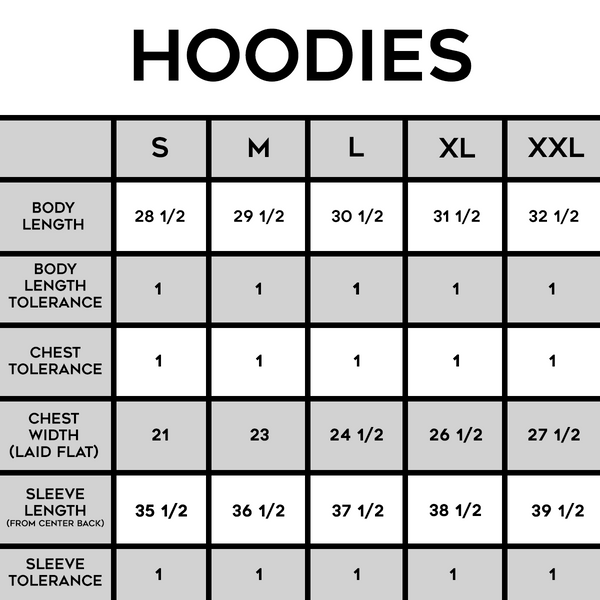 hoodies-sizing-chart