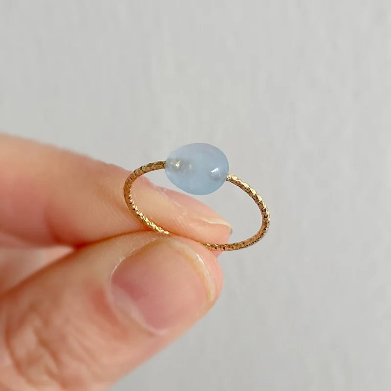 Chicya Natural Irregular Stone Beads Ring - Image 10