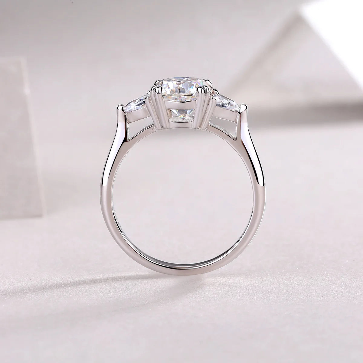 Ecooin Original Cushion Cut Moissanite Ring - Image 5