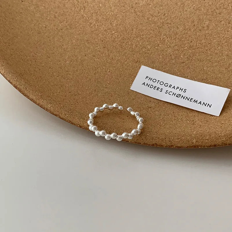 Chicya Creative Cross Hollow Chain Geometric Ring - Image 34