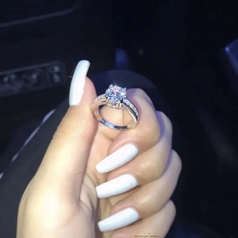 Uneju Luxury Women’s Fashion Wedding Ring - Image 6