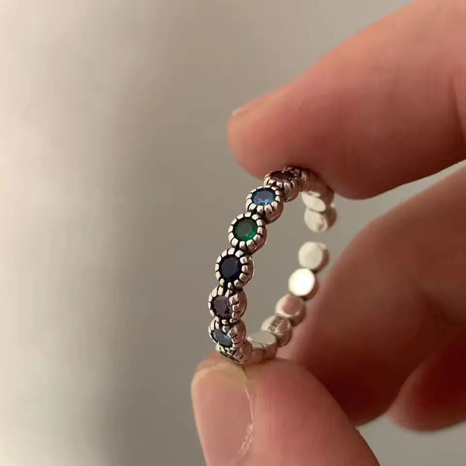 Chicya Sterling Silver Irregular Geometric Ring - Image 55