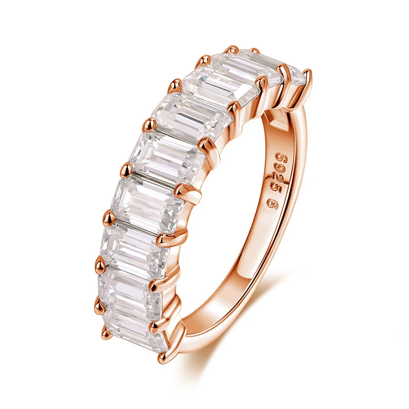 Chicya Emerald Cut Moissanite Ring - Image 6