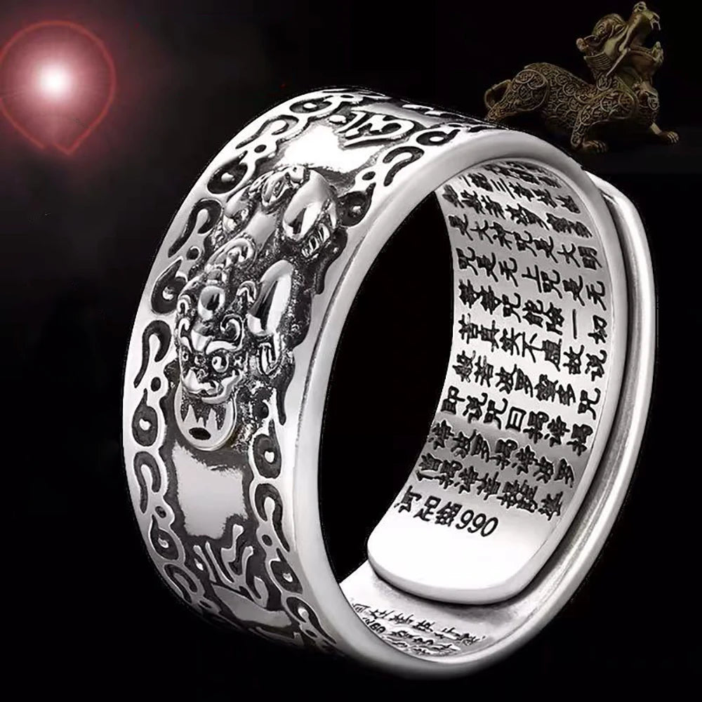 Unegi Feng Shui Mantra Ring – Symbol of Luck & Balance - Image 9