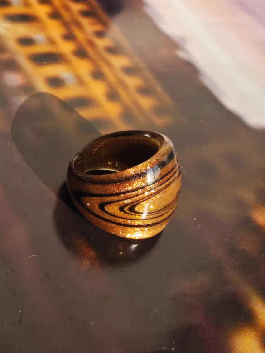 Unegi Handmade Glass Ring – Unique Neutral Design - Image 26