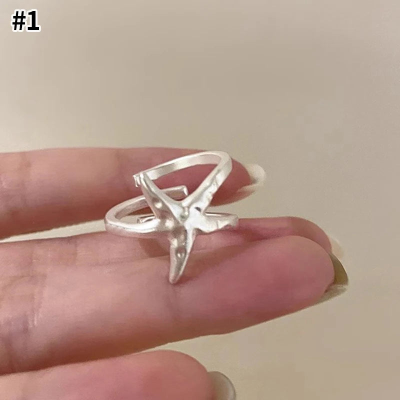 Uneju Holiday Starfish Open Friendship Ring - Image 12