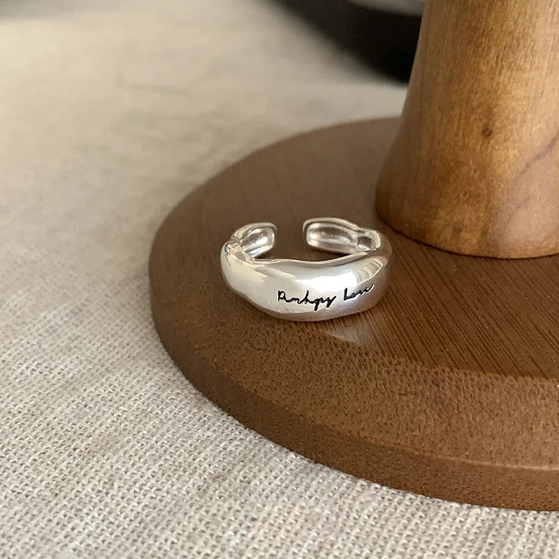 Unilf Sterling Silver Retro Open Ring - Image 29