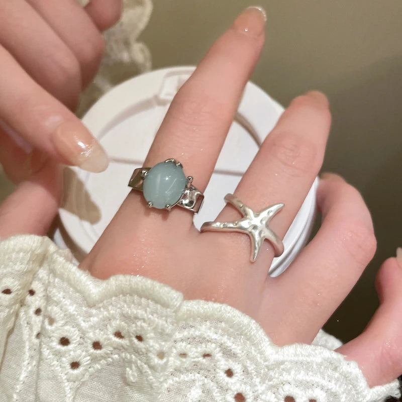 Uneju Holiday Starfish Open Friendship Ring - Image 13
