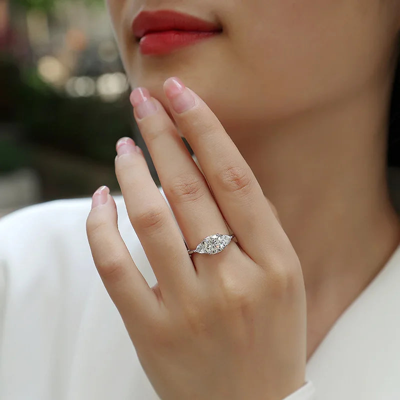 Ecooin Original Cushion Cut Moissanite Ring - Image 3