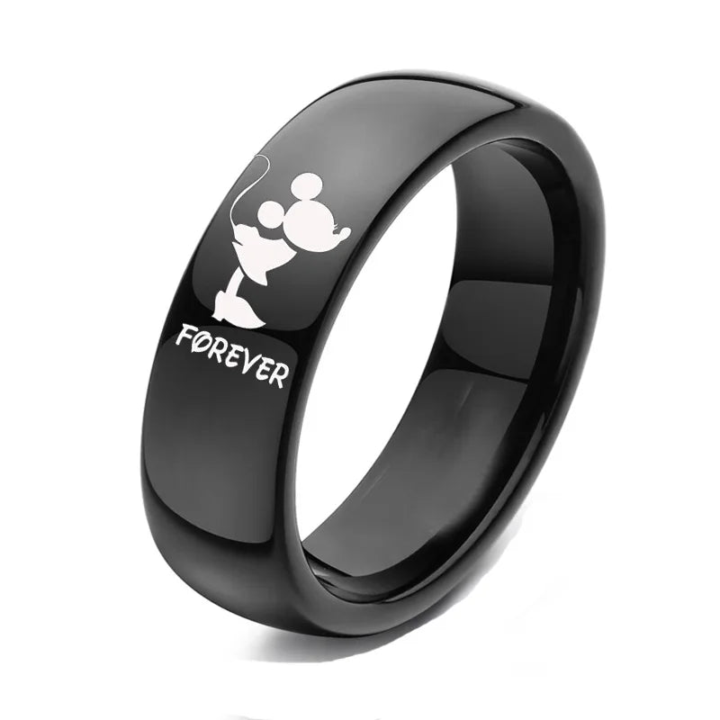 Uneju Mickey-Inspired Cartoon Friendship Ring for Women - Image 6
