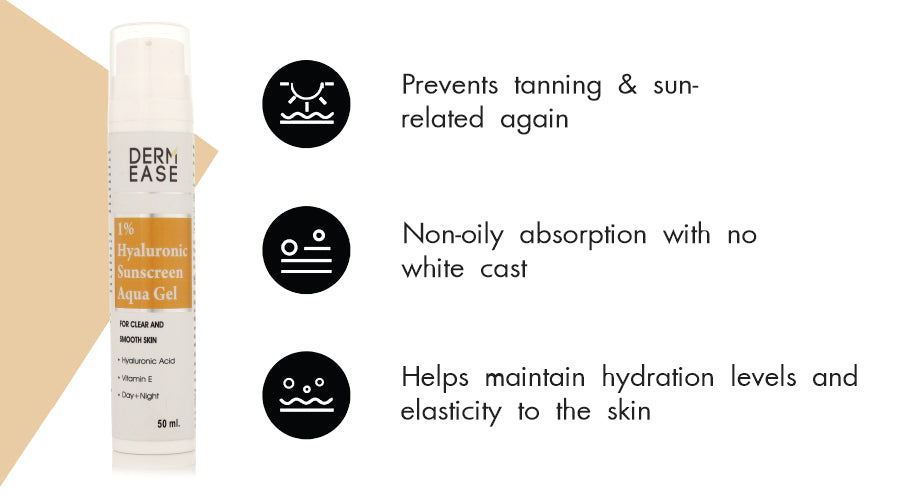 1% Hyaluronic Sunscreen Aqua Gel