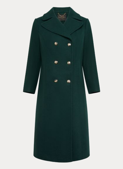 Vintage Inspired Long Wool Coat, Winter Coat Women, Wool Coat