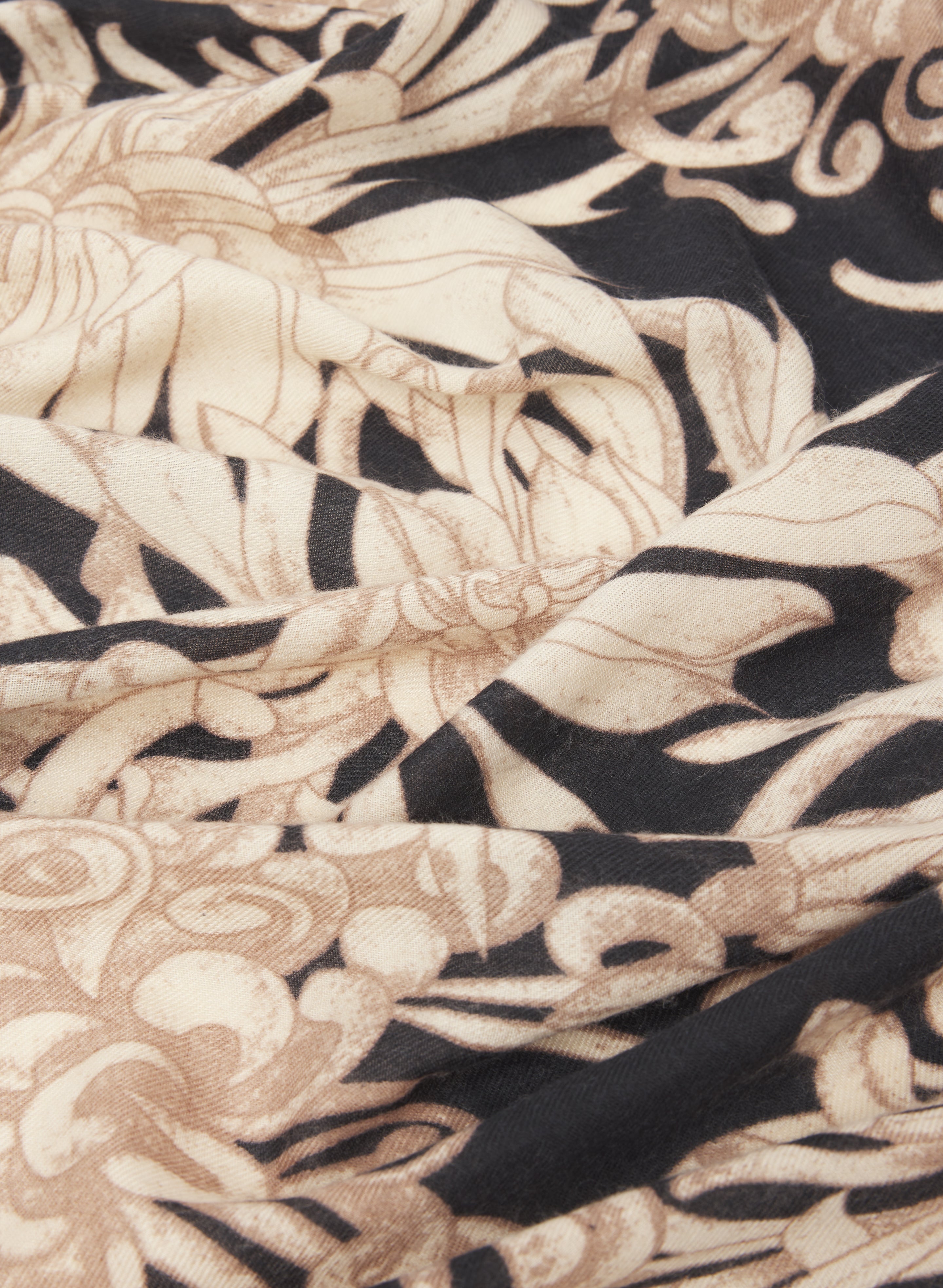 Ornate Floral Scarf