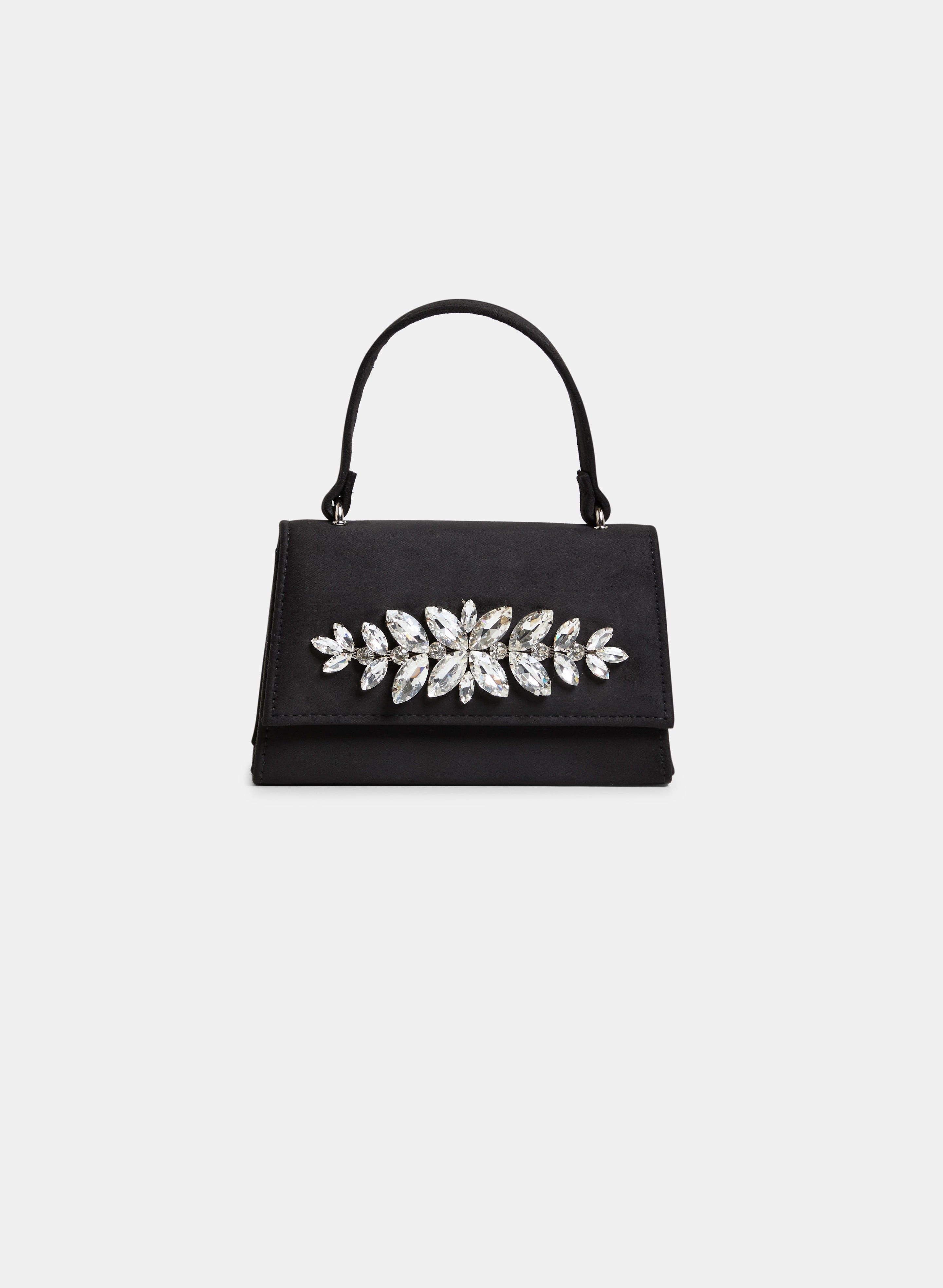 Crystal Embellished Evening Clutch